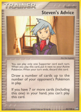 Steven's Advice Reverse - Power Keepers