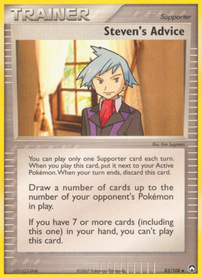 Steven's Advice Reverse - Power Keepers