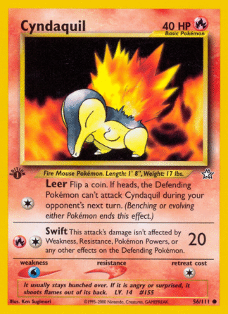 Cyndaquil - Neo Genesis