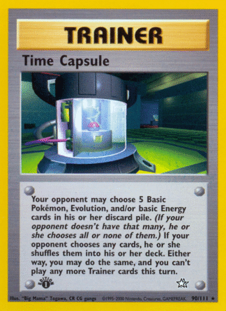 Time Capsule - Neo Genesis