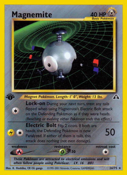 Magnemite - Neo Discovery
