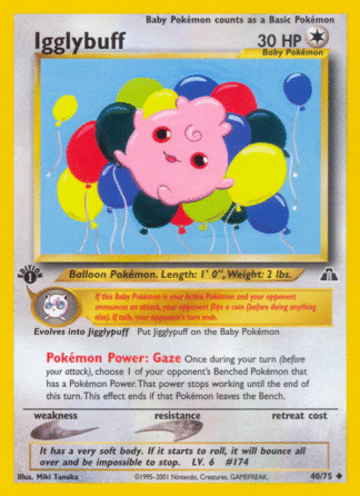 Igglybuff - 1st Edition Neo Discovery