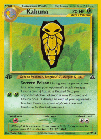 Kakuna - 1st Edition Neo Discovery