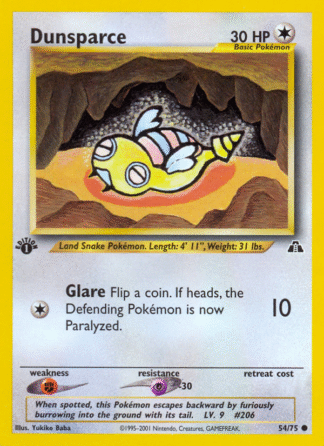 Dunsparce - Neo Discovery