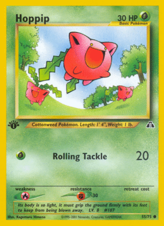 Hoppip - 1st Edition Neo Discovery