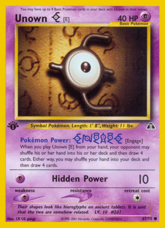 Unown [E] - Neo Discovery
