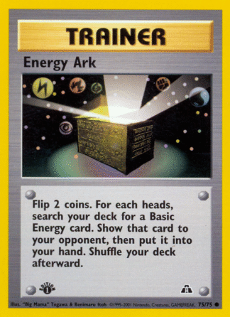 Energy Ark - 1st Edition Neo Discovery
