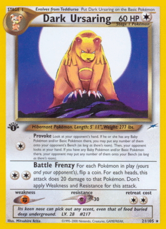Dark Ursaring - Neo Destiny