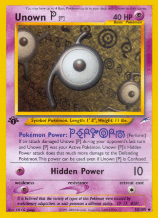 Unown [P] - Neo Destiny