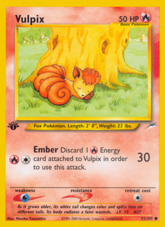 Vulpix - Neo Destiny