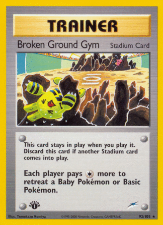 Broken Ground Gym - Neo Destiny