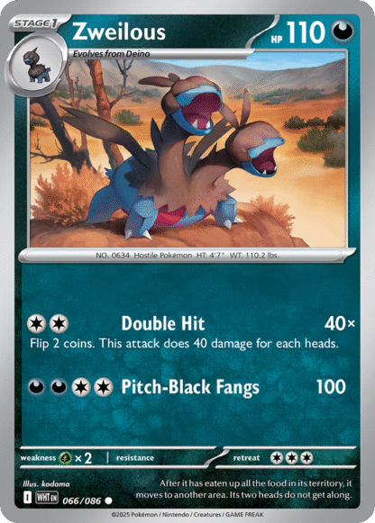 Zweilous Reverse - White Flare