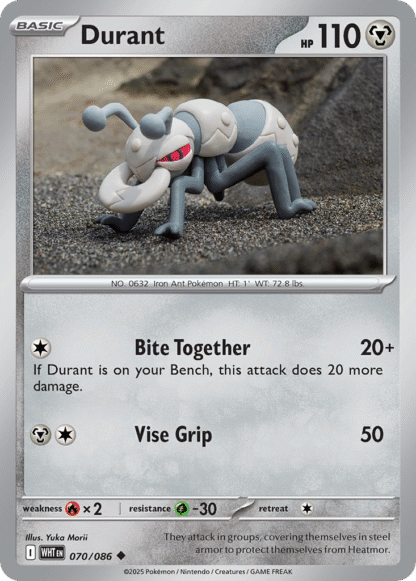 Durant Reverse - White Flare