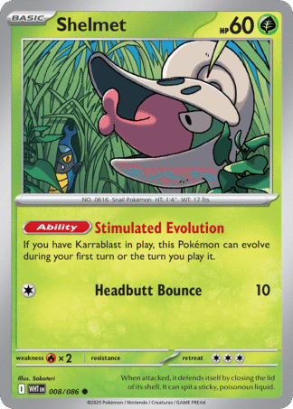 Shelmet Reverse - White Flare