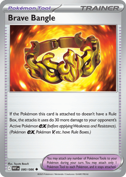 Brave Bangle Reverse - White Flare