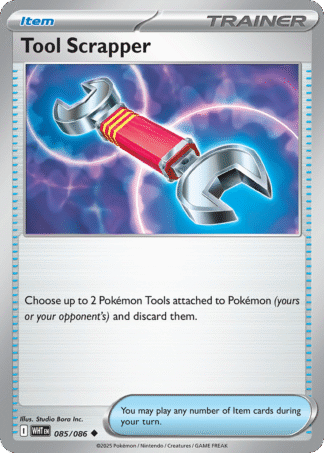Tool Scrapper Reverse - White Flare