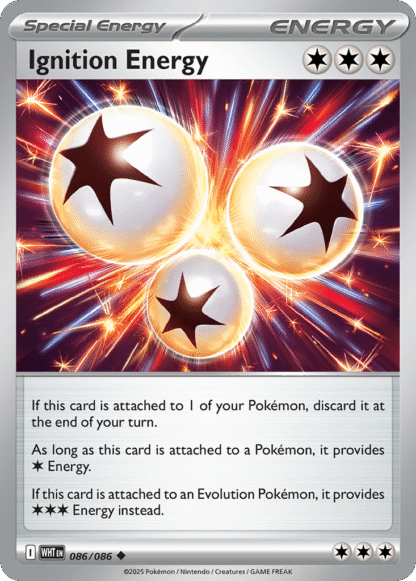 Ignition Energy Reverse - White Flare