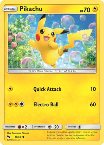 Pikachu - Hidden Fates