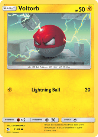 Voltorb Reverse - Hidden Fates