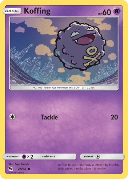 Koffing Reverse - Hidden Fates