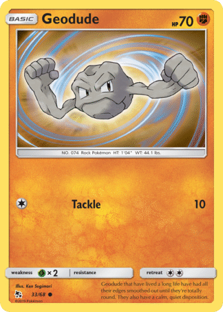 Geodude Reverse - Hidden Fates