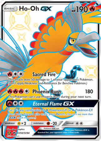 Ho-Oh-GX - Hidden Fates Shiny Vault
