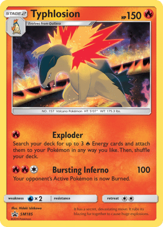 Typhlosion - SM Black Star Promos