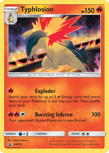 Typhlosion - SM Black Star Promos