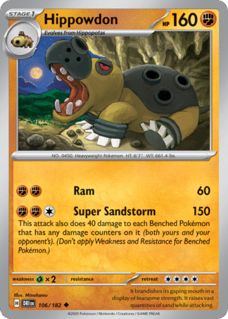 Hippowdon Reverse - Destined Rivals