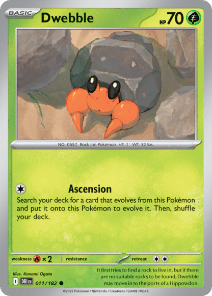 Dwebble Reverse - Destined Rivals