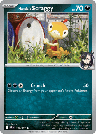 Marnie's Scraggy Reverse - Destined Rivals
