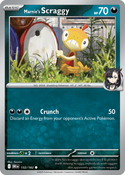 Marnie's Scraggy Reverse - Destined Rivals