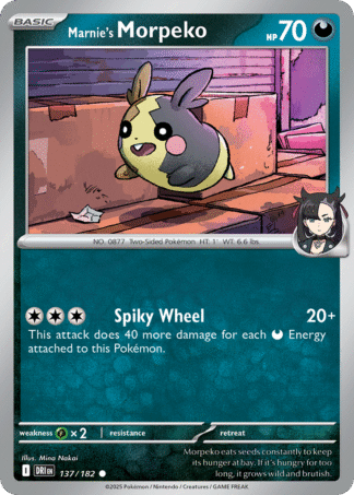 Marnie's Morpeko Reverse - Destined Rivals