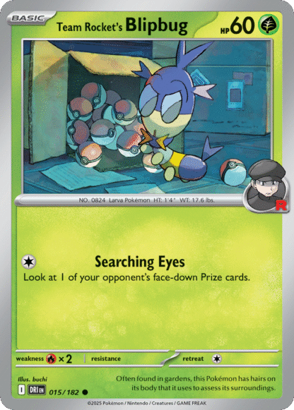 Team Rocket's Blipbug Reverse - Destined Rivals