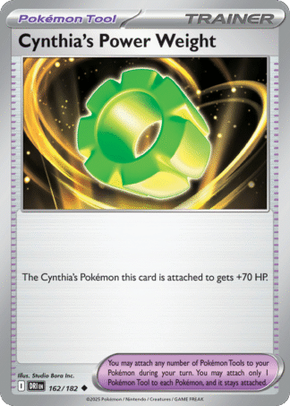 Cynthia's Power Weight Reverse - Destined Rivals