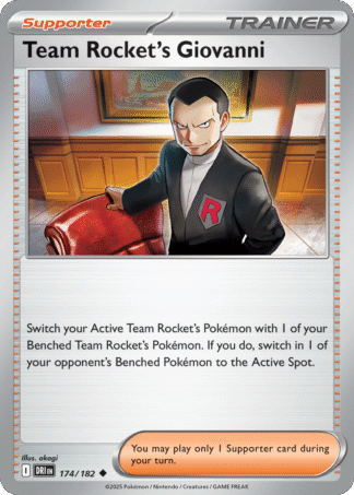 Team Rocket's Giovanni Reverse - Destined Rivals
