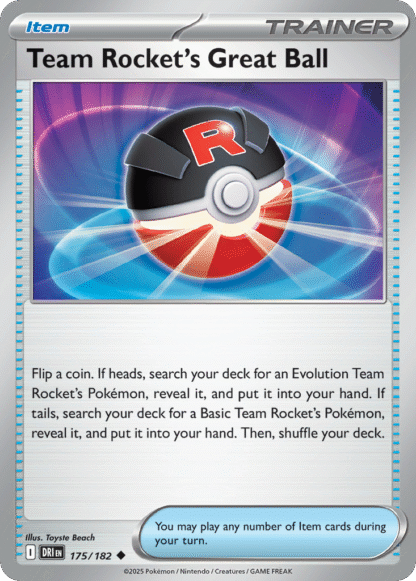 Team Rocket's Great Ball Reverse - Destined Rivals