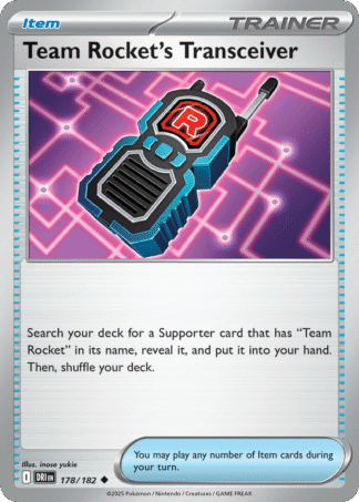 Team Rocket's Transceiver Reverse - Destined Rivals