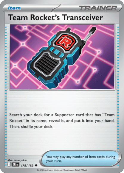 Team Rocket's Transceiver Reverse - Destined Rivals