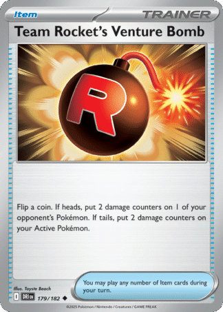 Team Rocket's Venture Bomb Reverse - Destined Rivals