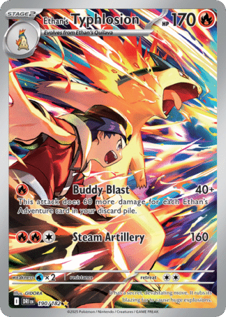 Ethan's Typhlosion - Destined Rivals
