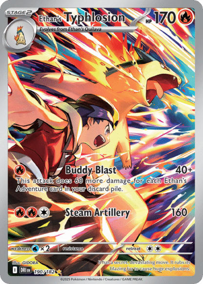Ethan's Typhlosion - Destined Rivals