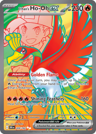 Ethan's Ho-Oh ex - Destined Rivals