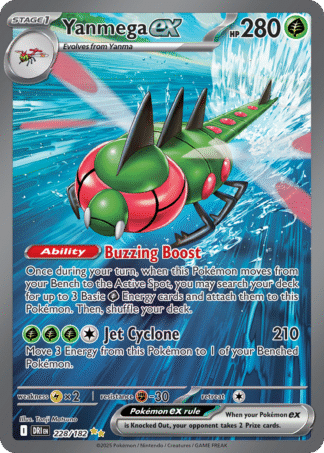 Yanmega ex - Destined Rivals