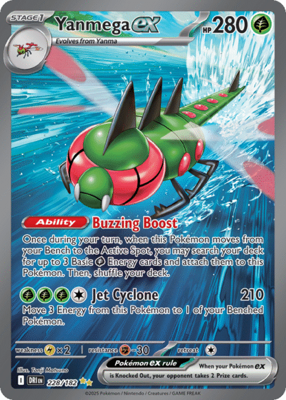 Yanmega ex - Destined Rivals