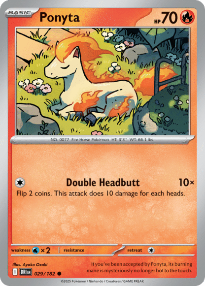 Ponyta Reverse - Destined Rivals