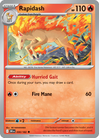 Rapidash Reverse - Destined Rivals