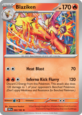 Blaziken Reverse - Destined Rivals