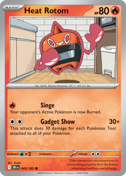 Heat Rotom Reverse - Destined Rivals