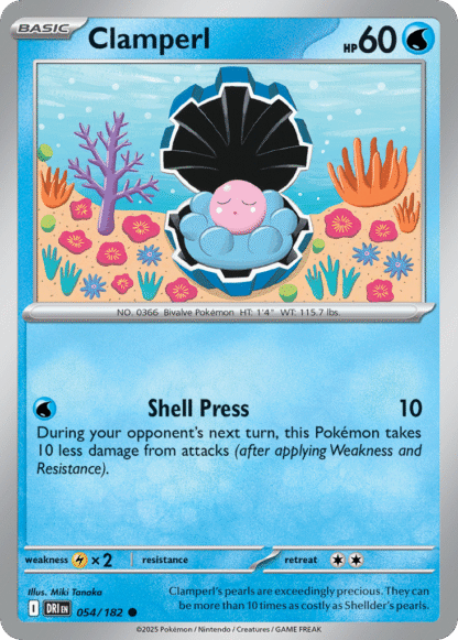 Clamperl Reverse - Destined Rivals